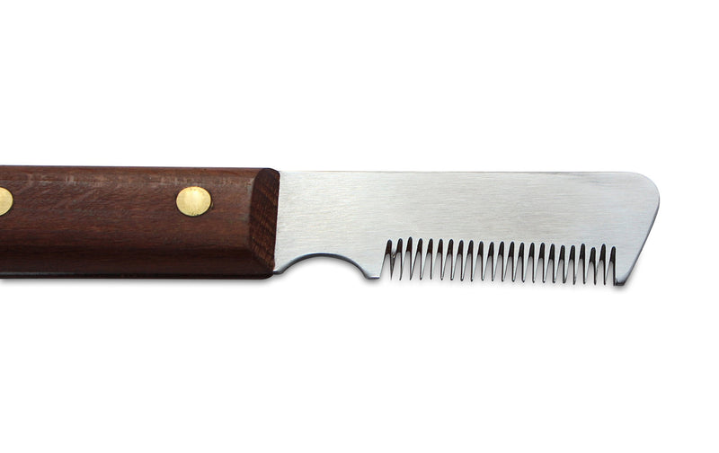 Mars Professional Stripping Knife, Right Handed Medium Slant Tooth - PawsPlanet Australia