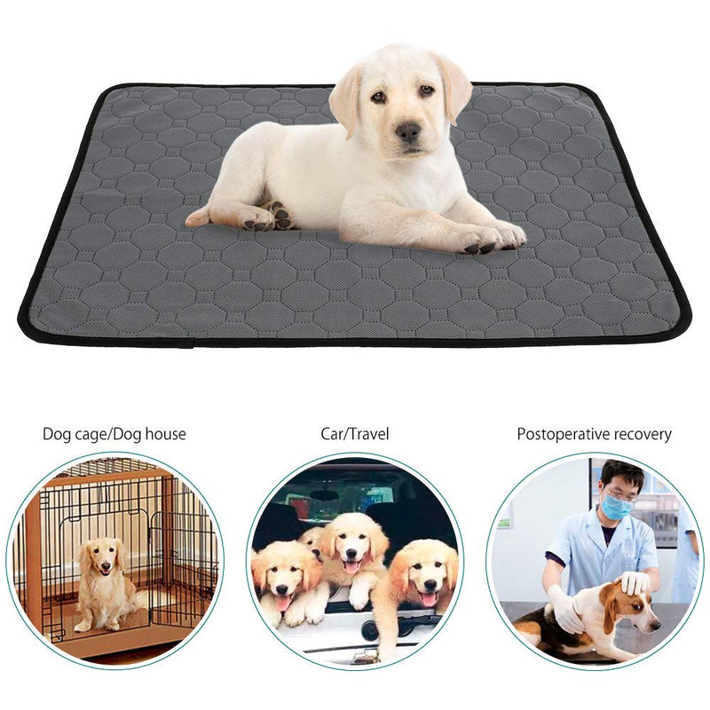 RLAjhhh Gklkfj Washable Dog Training Pads Pee Pad Pet Mats 4 Thick Absorption Layers Design, Waterproof Anti-Slip Mat for Home, Outdoor Travel (XL 70×100cm) XL 70×100cm - PawsPlanet Australia