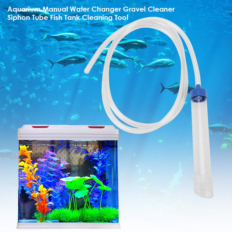[Australia] - oenbopo Aquarium Water Changer Gravel Cleaner Fish Tank Filter Manual Siphon Tube Fish Tank Cleaning Tool 