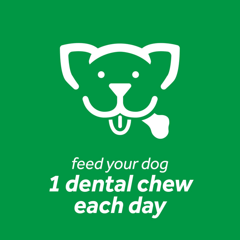 Fresh Breath by TropiClean Dog Dental Care Peanut Butter Flavored Dental Chews for Dogs 5-25 Pounds, 20ct, 11oz - Made in USA - Helps Brush Away Plaque and Tartar - PawsPlanet Australia