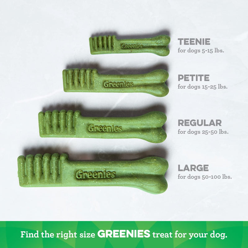GREENIES Original Large Natural Dog Dental Care Chews Oral Health Dog Treats, 6 oz. Pack (4 Treats) 4 Count (Pack of 1) 4 Treats - PawsPlanet Australia