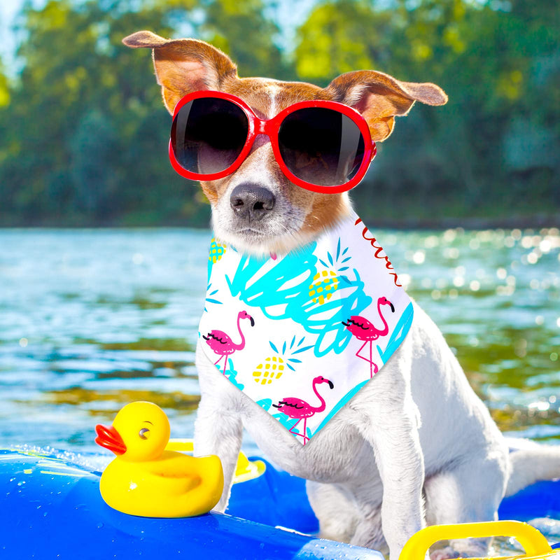 8 Pieces Summer Dog Bandanas Patriotic Pet Bandanas Bunny Triangle Pet Bib Independence Day Dog Kerchief Festival Element Dog Scarf Adjustable Pet Bandana Accessories for Dog Cat Pet - PawsPlanet Australia