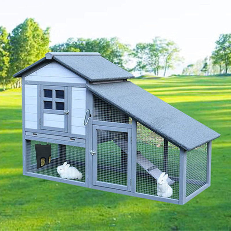 Rabbit Hay Feeder Bag, Guinea Pig Hay Feeder Storage, Rabbit Hay Bag, Guinea Pig HayFeeder,Small Animals Hay Feeder Storage，600D OxfordCloth Fabric (Green) Grass green - PawsPlanet Australia
