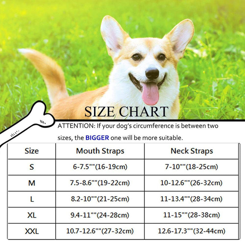 WAYA Breathable Muzzle, mesh Breathable for Small and Medium Sized Dogs, Anti-bite and Barking - PawsPlanet Australia