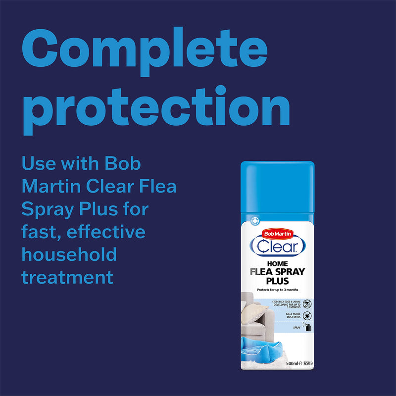 Bob Martin Clear | Spot On Flea Treatment for Large Dogs (20-40 kg) | Kills Fleas, Ticks & Lice | Fast Control, 24 Week Protection (3 Pipettes) Large Dog 3 Tubes - PawsPlanet Australia