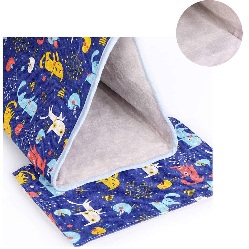 [Australia] - Bird Nest House Hanging Hammock Bed Toy for Pet Parrot Budgie Parakeet Cockatiel Conure African Grey Cockatoo Amazon Lovebird Finch Canary Hamster Rat Chinchilla Cage Stand Perch L 