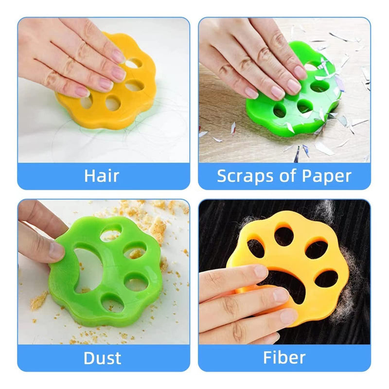 LiebeWH Pet Hair Remover for Laundry, Pack of 8, Reusable Lint Catcher for Dogs and Cats, for Laundry, Bedding, Clothes - PawsPlanet Australia