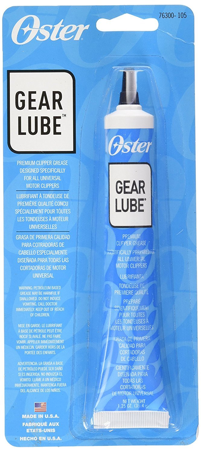 Oster Gear Lube Premium Clipper Grease, 1.25 Ounces (076300-105-000) - PawsPlanet Australia