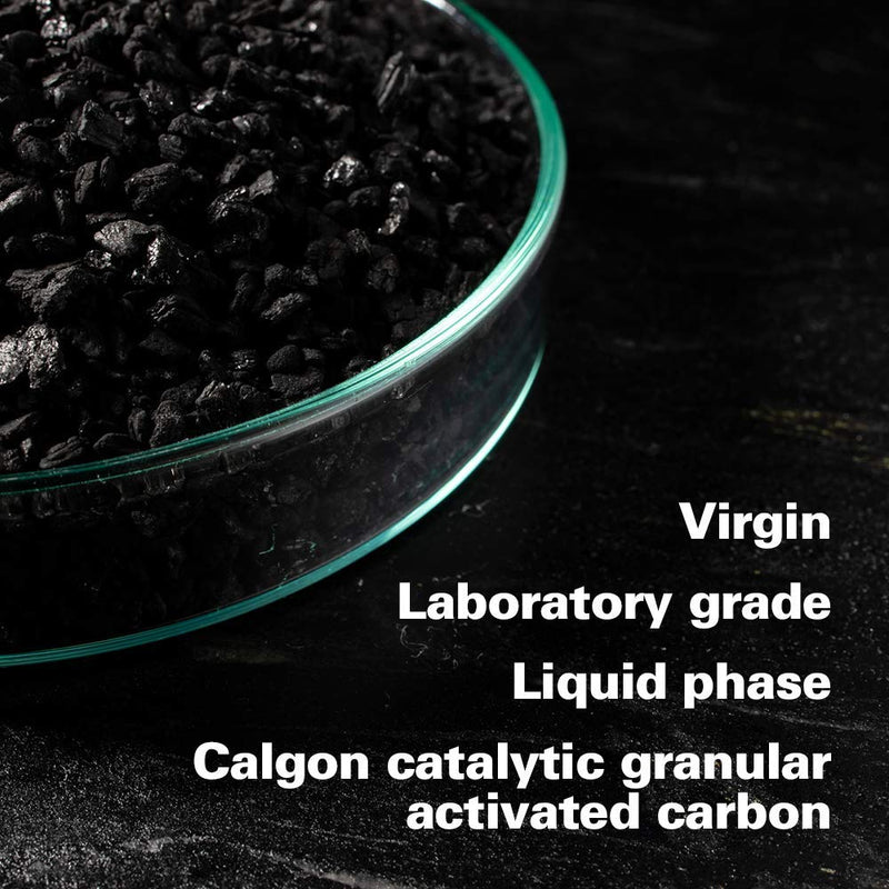 [Australia] - Kolar Labs – Premium Catalytic Activated Carbon – Chlorine, Chloramine and Hydrogen Sulfide Removal for Tap Water, Reverse Osmosis Filtration Systems and Aquariums Small Jar 