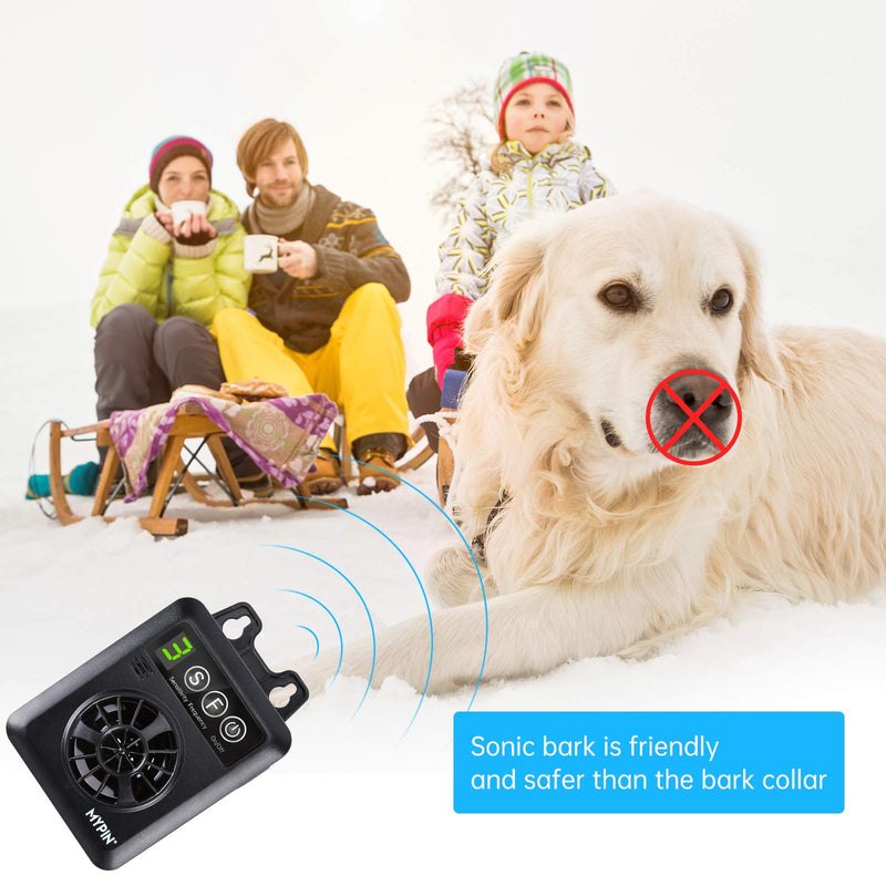 Anti Barking Device, Bark Control Device with 3 Adjustable Ultrasonic Volume Levels and 4 Level Frequency, Automatic Ultrasonic Dog Bark Deterrent for Small Medium Dogs - PawsPlanet Australia