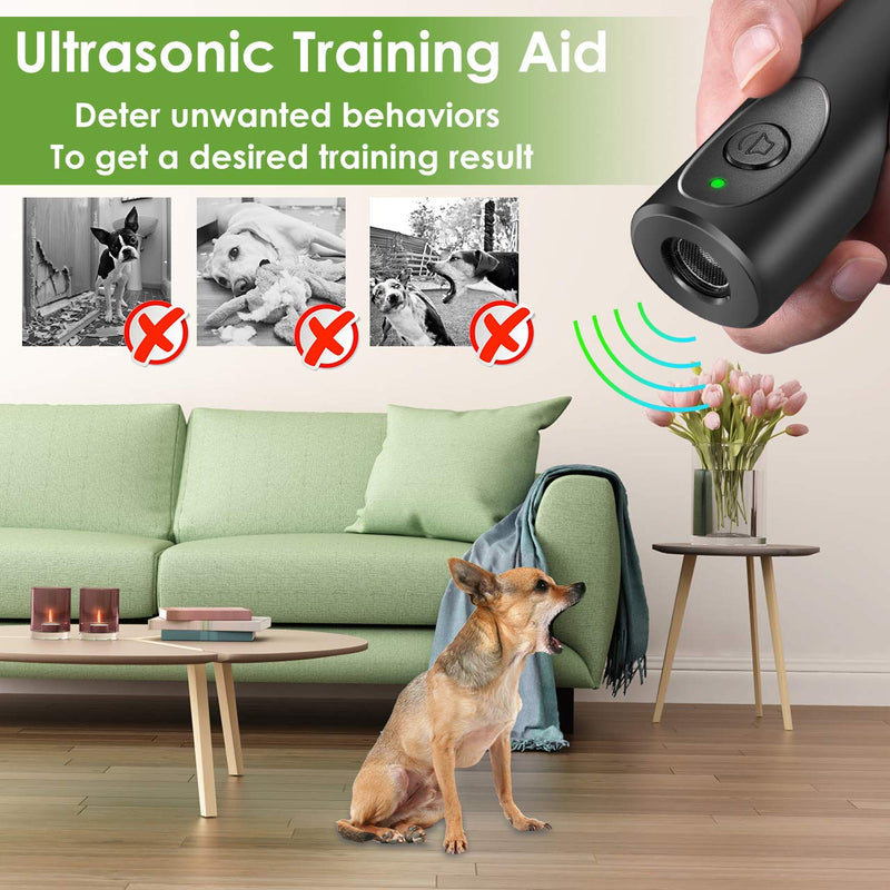 MODUS Anti Barking Device,Dog Barking Deterrent Devices,Dog Trainer,16.4 Ft Large Control Range,Safe to Use,Indoor and Outdoor,Battery Included - PawsPlanet Australia