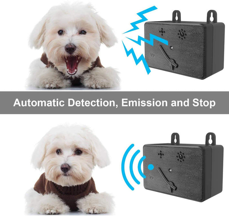 [Australia] - UTOPB Anti Barking Control Device, Latest Ultrasonic Dog Bark Deterrent, 50FT Mini Sonic Anti-bark Repellent, Ultrasound Silencer No Bark Training Control Device for Pet Dogs 