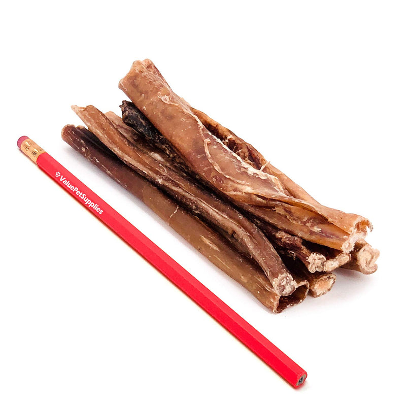 [Australia] - ValueBull Bully Sticks, Thin 5-6 Inch, Varied Shapes, 25 Count - All Natural Dog Treats, Rawhide Alternative, Angus Beef, Free Range, Grain Free, Single Ingredient, Fully Digestible, Cleans Teeth 