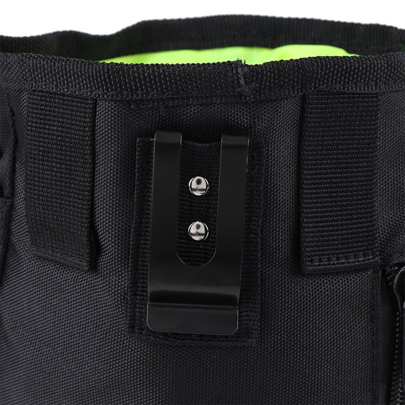 Pet Treat Bag Dog Obedience Training Waist Pouch Pet Reward Pouch Bait Bag Pet Food Snack Small Items Storage Bags with Shoulder/Waist Strap and Built-in Poop Bag Dispenser (Black) Black - PawsPlanet Australia