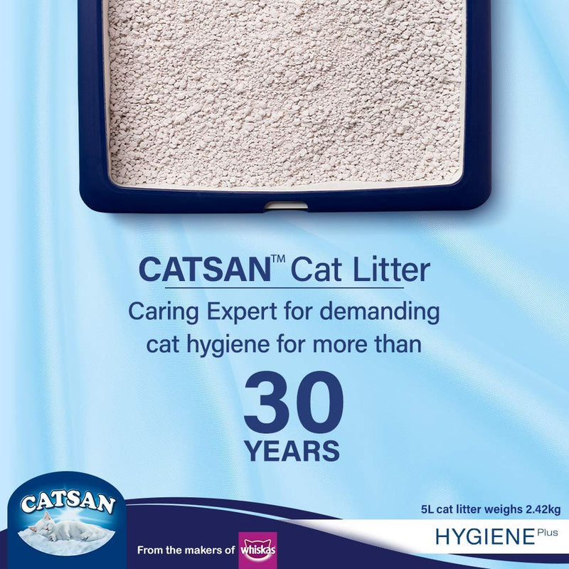 Catsan HYGIENE LITTER, 5000 ml - PawsPlanet Australia