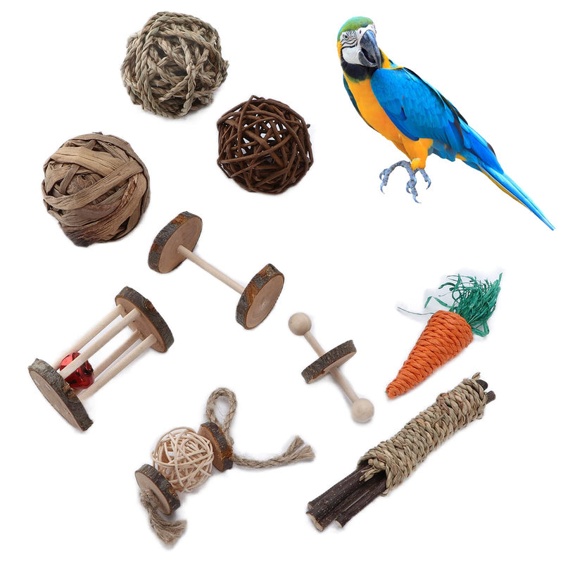 Qcwwy Hamster chew toy, guinea pig toy APPLICABLE and function for rabbit bird rabbit hamster gerbil - PawsPlanet Australia