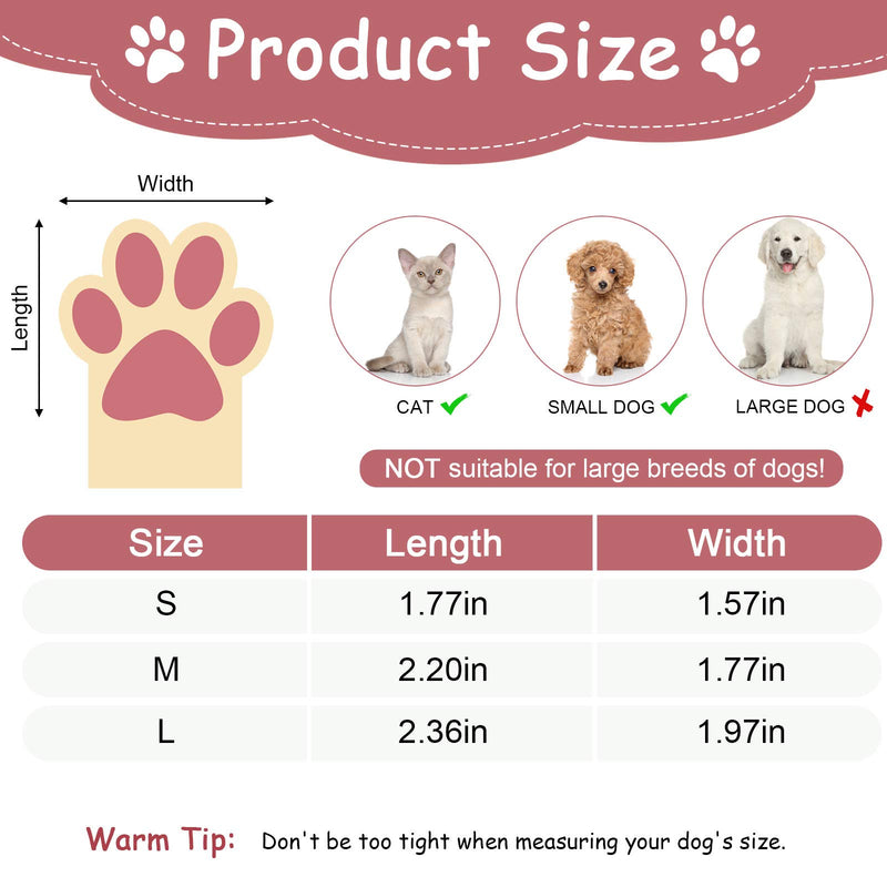 Weewooday 8 Pieces Dog Shoes Waterproof Dog Boots Non Slip Rain Shoes Paw Protector for Snow Rain Day Middle and Small Dogs Teddy Pomeranian Bichon - PawsPlanet Australia