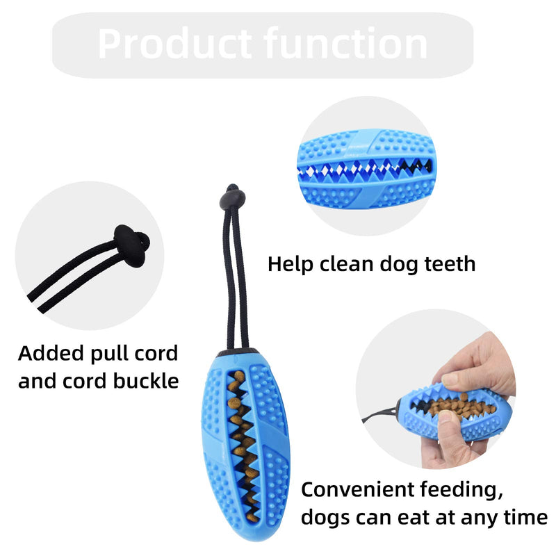 Starlight Baby Dog Toothbrush Sticks, Small And Medium-Sized Dog Ieash Toys, Chewing, Used For IQ Training And Interactive Food And Snack Distribution, Rubber Toothbrush Chewing Toys,（Blue22) Blue22 - PawsPlanet Australia