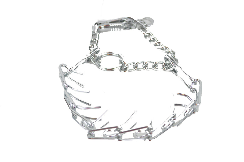 [Australia] - Deluxe Adjustable Prong Training Collar with Quick Release, No-Choke Pinch Collar is Safe and Effective, Chrome-Plated for Maximum Strength, Will Not Rust or Break (Sizes: Small, Medium, Large) 