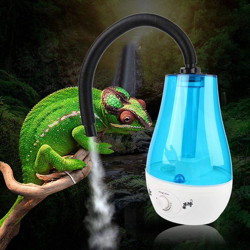 Junluck Reptile Humidifier, Amphibians Humidifier, 3L Reptile Humidifier Fogger Tank Ultra-Silent Amphibians Reptile Humidifier Fogger Vaporizer Fog Maker for Reptiles/Amphibians/Herps(us) - PawsPlanet Australia