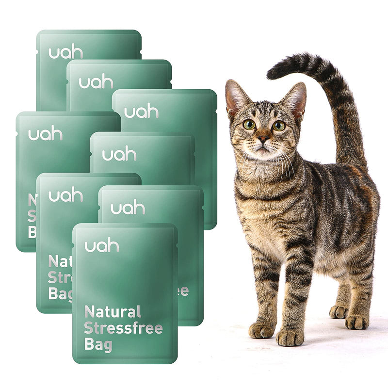 uahpet 8 pack replacement Natural Stress-free Bag for Automatic Rotating Cat Massager - PawsPlanet Australia