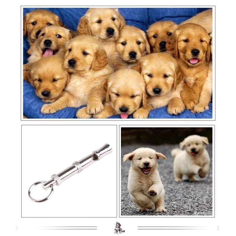 [Australia] - Dog Whistles Pet Training Adjustable Ultrasonic Device Puppy Coach Canine Commands Animal quiet control training 