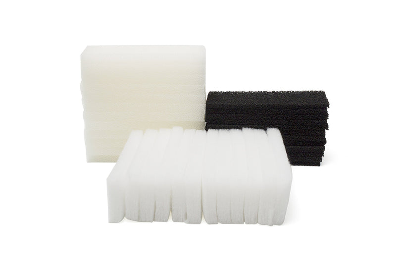 [Australia] - LTWHOME Compatible Foam Carbon Polyester Filter Pads Set Fit for Fluval 3 Plus + Filter(Pack of 36) 