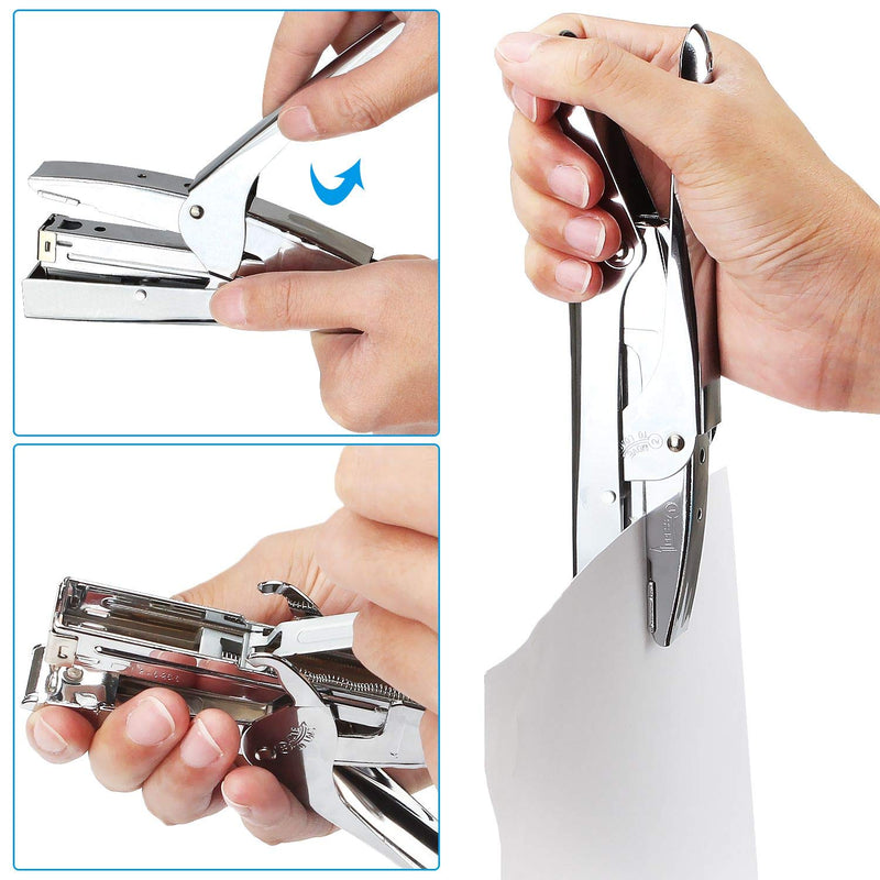 ASelected stapler metal stapler with 3000 staples stapler office stapler 24/6 for home, school, warehouse, handmade, no jams - PawsPlanet Australia