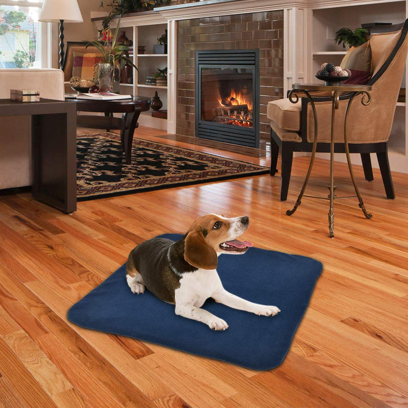 [Australia] - RIOGOO Pet Heating Pad, Electric Heating Pad for Dogs and Cats Indoor Warming Mat with Auto Power Off M:18" x 18" 