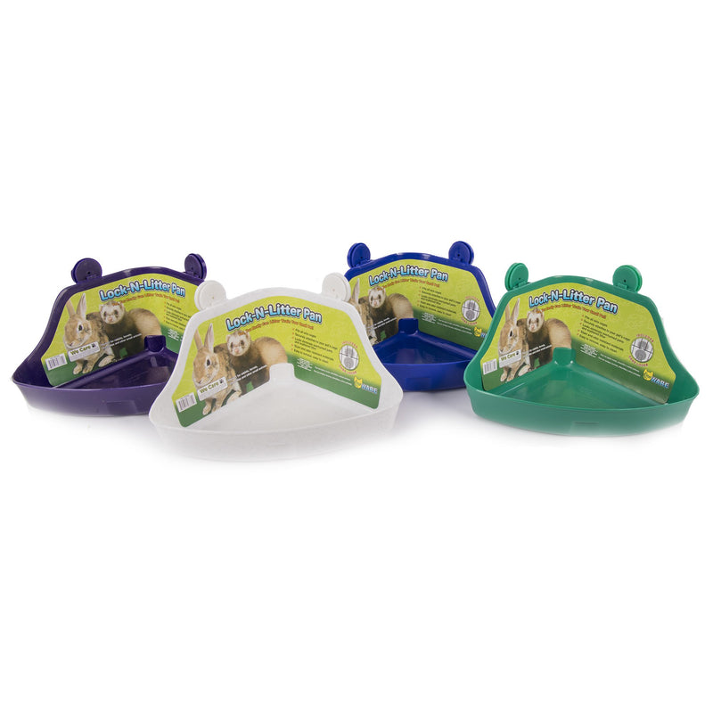 [Australia] - Ware Manufacturing Plastic Lock-N-Litter Pan for Small Pets, Colors May Vary Regular 