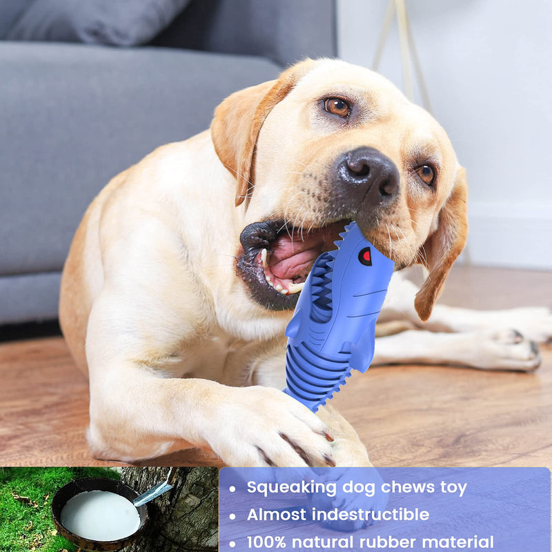 Morange Dog Chew Toy for Aggressive Chewers, Indestructible Dog Toys, Durable Dog Teeth Cleaning Chews Toys for Medium/ Large Dog - PawsPlanet Australia