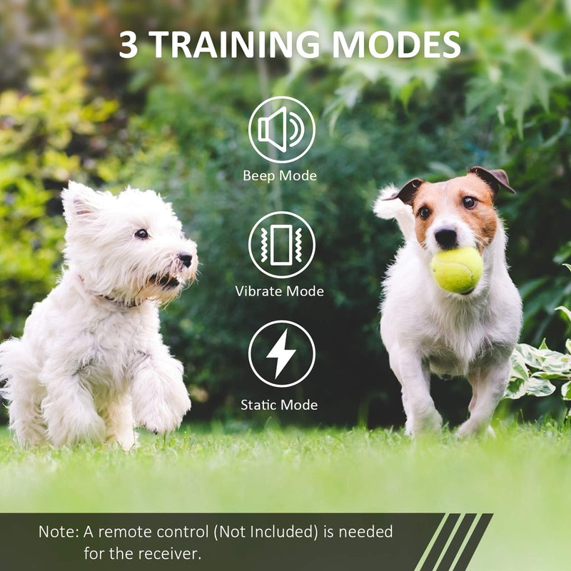 Dog Training Collar Receiver - Dogcare Rechargeable Shock Collar Receiver, Training Collar with Adjustable Collar Dog - PawsPlanet Australia