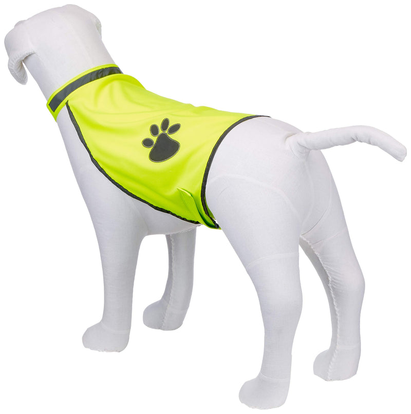 Trixie 30083 '' Safety Vest for Dogs L 64 - 81 cm Black yellow - PawsPlanet Australia