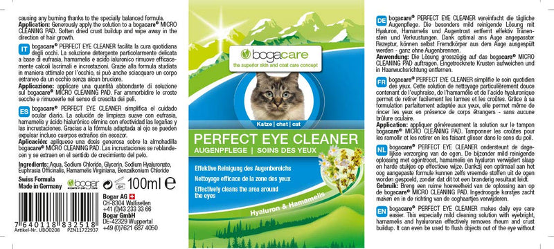 bogacare Perfect Eye Cleaner for Cats - PawsPlanet Australia