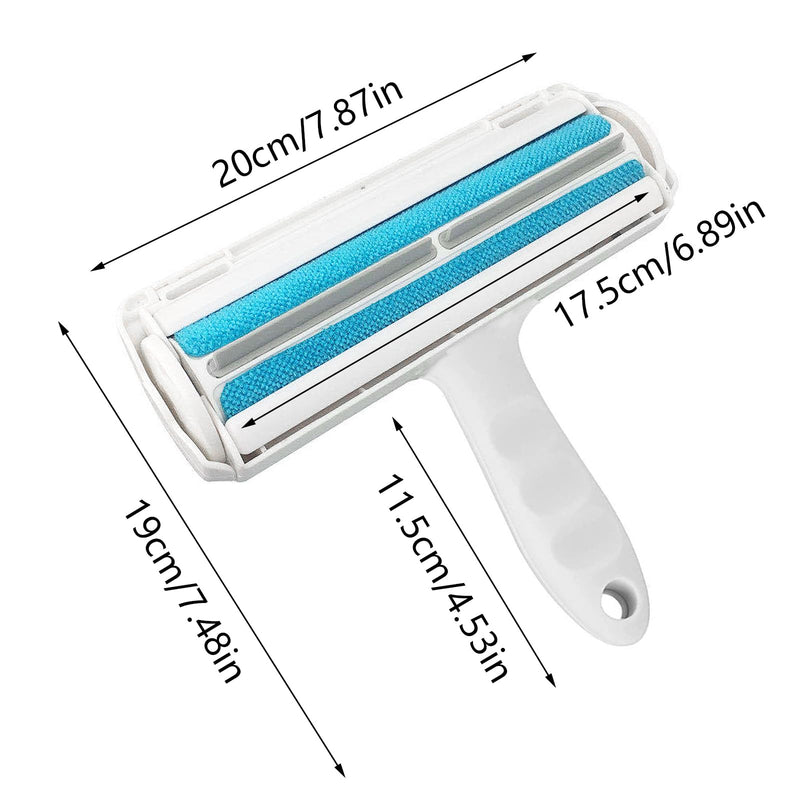 Fayemint Pet Hair Remover, Self-Cleaning Pet Hair Remover, Lint Roller Pet Hair Remover, for Cleaning Clothes, Sofas, Bedding, Furniture, Etc - PawsPlanet Australia