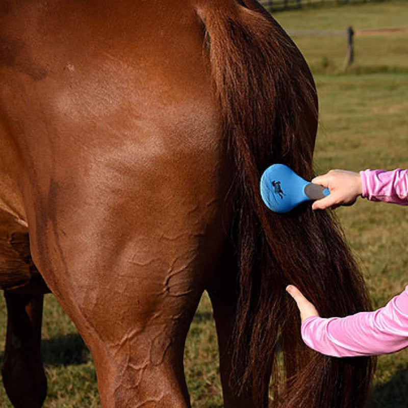 Happy Horse Mane & Tail Brush for Horses and Dogs Red - PawsPlanet Australia