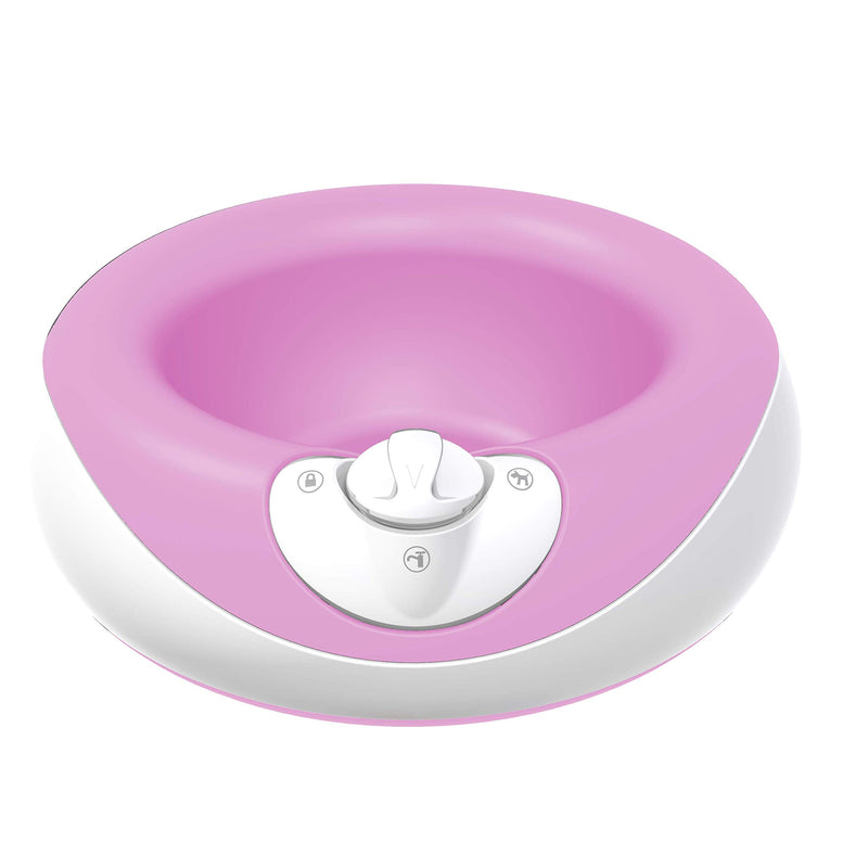 Torus 2-Liter Water Bowl, Pink - PawsPlanet Australia