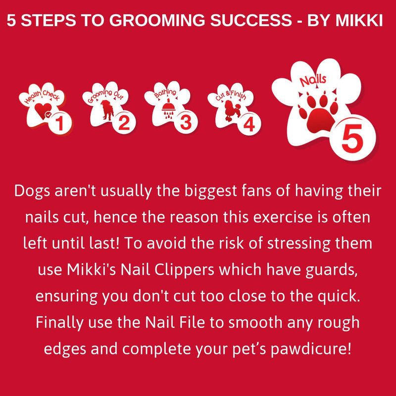 Mikki Dog, Cat Claw Clipper, Trim, Scissor for Grooming - Guillotine Nail Clipper for Puppy, Kitten - PawsPlanet Australia