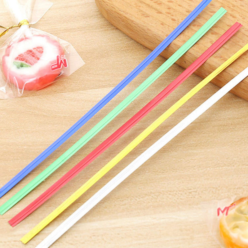 RM 3800 PCS 4 Inch Metallic Twist Ties -5 Colors Foil Packaging Twist Ties, Candy Twist Wraps Ties,Cello Bag Twist Ties for Bread Candy Bags, Party Decoration, Cake Pops - PawsPlanet Australia