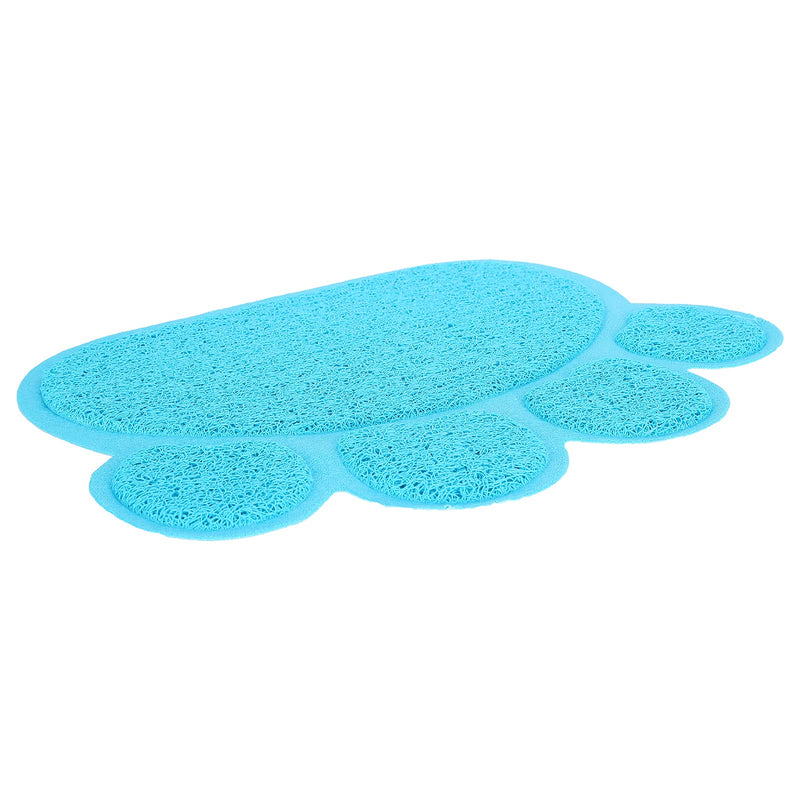 Cat Litter Tray Mat Pet Puppy Dog Cat Litter Mat Non-Slip Pet Litter Mat for Cats and Dogs blue - PawsPlanet Australia