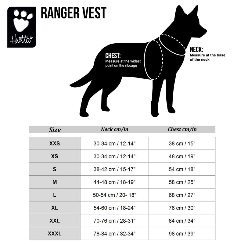 [Australia] - Hurtta Dog Visiblity Vest XX-Large Orange 