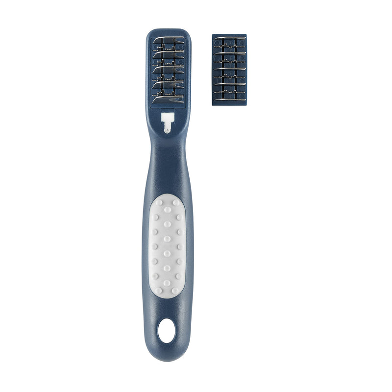 Mikki Stainless Steel Dog Puppy Grooming Brush Dematter Shedding Comb for Poodle Crossbreeds such as Cockapoos, Labradoodles, Cavapoos, Maltipoos and Golden Doodles - PawsPlanet Australia