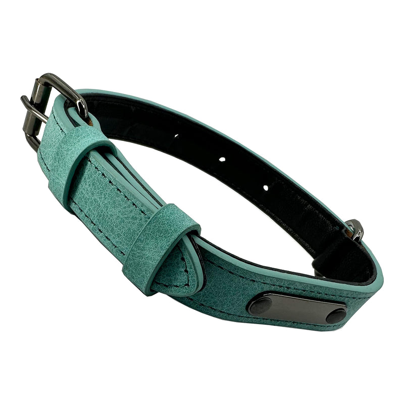 Dog Collar Adjustable, Simple, Robust, Weather Resistant for Puppies Small Medium Large Dogs Classic Collar Dog (XS: 1.5CM Wide for 26CM - 35CM Neck, Green-New) XS: Adjustable 26CM-35CM, Width 1.5cm - PawsPlanet Australia