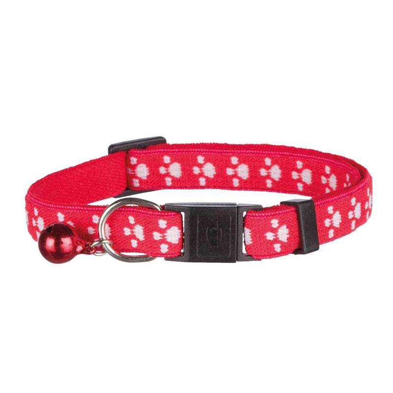 TX-4202 Cat Collar, Elastic, Nylon, Assorted colors black - PawsPlanet Australia