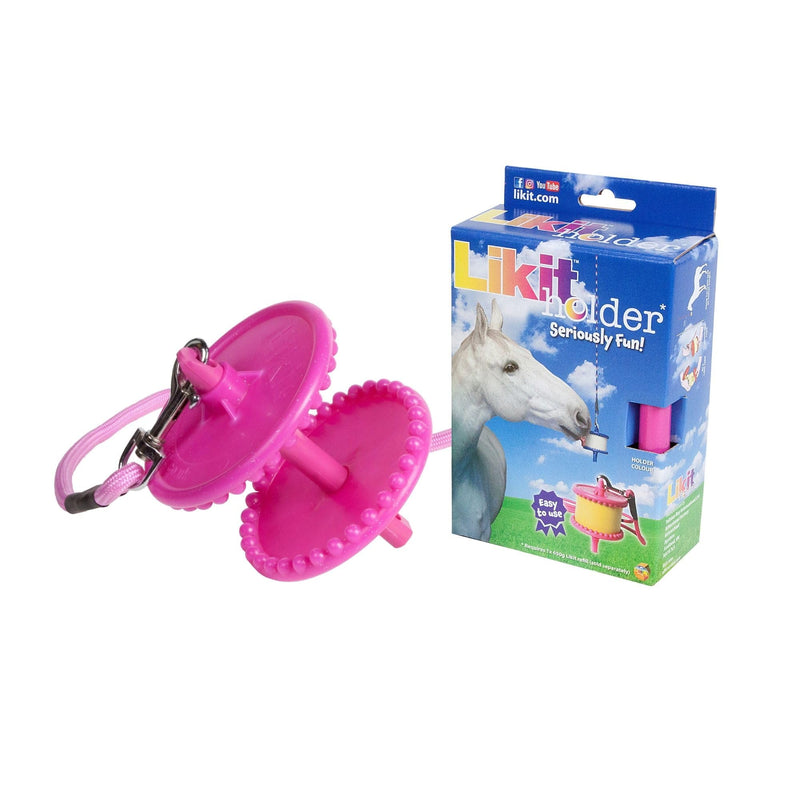 Likit Holder - Glitter Pink Clear, Unisex, LIK0210 - PawsPlanet Australia
