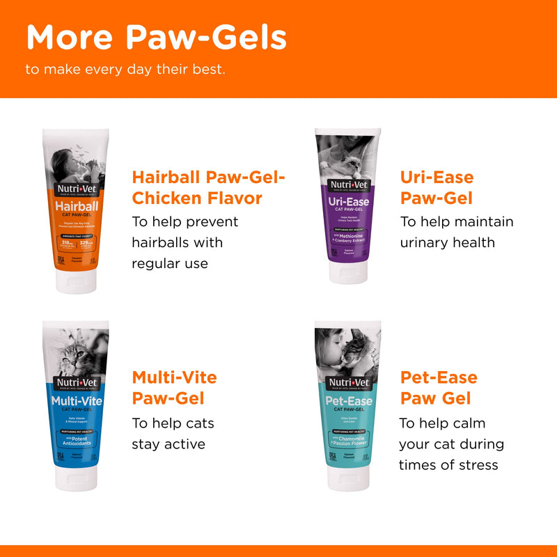 Nutri-Vet Paw Gel for Cats Salmon - PawsPlanet Australia