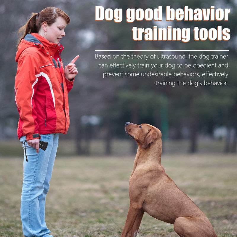 Handheld Dog Repeller Trainer Dual-Channel Dog Repeller Ultrasonic Handheld Dog Training Tool to Avoid Dog Barking Device for Dog Training and Walking - PawsPlanet Australia