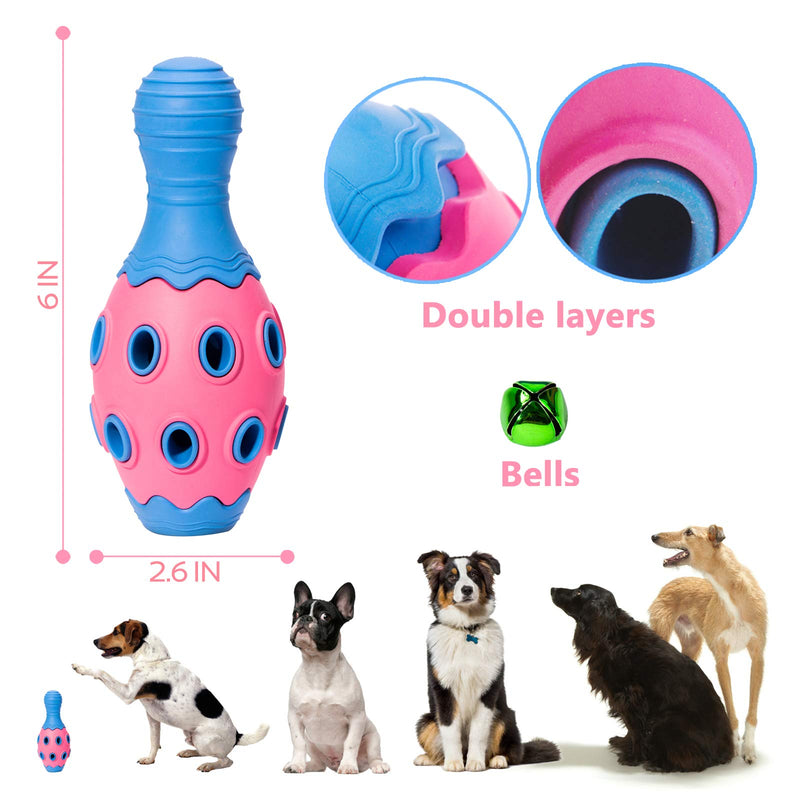 DOHAOOE Dog Chew Toys, Indestructible Dog Toothbrush Chew Toys for Puppy Small Medium Large Breed Aggressive Chewers Dog - PawsPlanet Australia