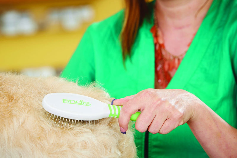 Andis Pet Medium Pin Brush (65715) - PawsPlanet Australia