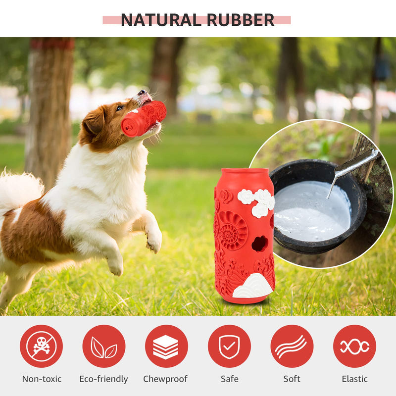 [Australia] - ZYKJ Dog Toys for Aggressive Chewers Large Breed, Indestructible Dog Chew Toys for Large Medium Dog, Interactive Chew Toy for Dogs, Pineapple Taste Tough Dog Dental Teeth Cleaning Chew Toy 